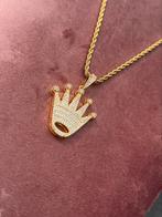 Rolex Hanger met ketting, Ophalen of Verzenden, Nieuw, Goud, Kruis of Symbool