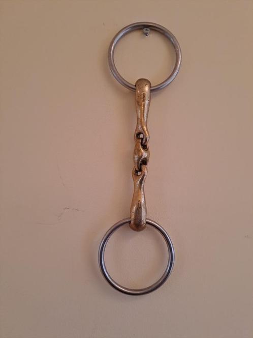 paarden bit KK ULtra maat 13,5 cm dubbel gebroken en andere, Dieren en Toebehoren, Paarden en Pony's | Hoofdstellen en Tuigage