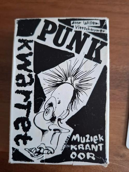 Punk Kwartet - OOR - Willem Vleeschouwer, Verzamelen, Speelkaarten, Jokers en Kwartetten, Gebruikt, Kwartet(ten), Ophalen of Verzenden