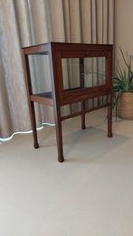 Vintage Theekastje, Glas, 50 tot 100 cm, Minder dan 100 cm, 25 tot 50 cm