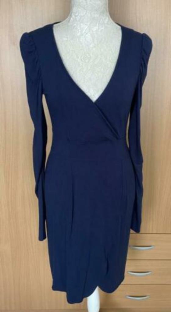 Zaatxchi jurk maat S, Kleding | Dames, Jurken, Zo goed als nieuw, Maat 36 (S), Blauw, Boven de knie, Ophalen of Verzenden
