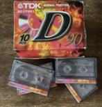 SET 734 14 X TDK D-60 EB TYPE I CASSETTEBANDJES 1997-2001, 2 t/m 25 bandjes, Overige genres, TDK, Ophalen of Verzenden