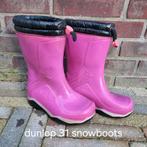 Dunlop snowboots mt 31 sneeuw laarzen  roze, Ophalen of Verzenden, Zo goed als nieuw, Meisje, Laarzen
