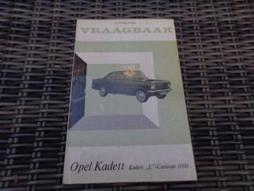 Opel Kadett-A Vraagbaak Werkplaatshandboek NL - P.Olyslager beschikbaar voor biedingen
