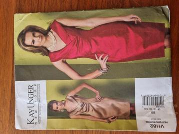 Vogue V1182 kledingpatroon jurk Kay Unger mt40 beschikbaar voor biedingen