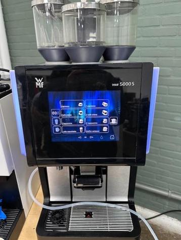 Koffiemachine Wmf 5000s met bonen, choco en verse melk 380V beschikbaar voor biedingen