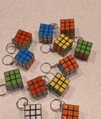 rubiks kubus sleutelhangers ook leuk als traktatie, Nieuw, Ophalen of Verzenden