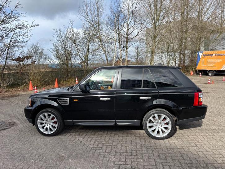 Land Rover Range Rover (sport) 2.7 TD V6 AUT 2007 Zwart, Auto's, Land Rover, Bedrijf, 4x4, ABS, Airbags, Airconditioning, Alarm
