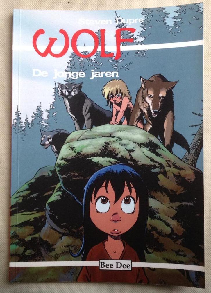 Wolf De Jonge Jaren Steven Dupré, Boeken, Stripboeken, Gelezen, Eén stripboek, Verzenden