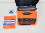 Vintage Orange Brother Deluxe 650TR typemachine koffer ‘70, Diversen, Typemachines, Gebruikt, Ophalen of Verzenden