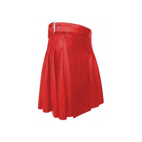 Rode kunstleren heren kilt schotse schotland kleding mannen, Kleding | Heren, Carnavalskleding en Feestkleding, Nieuw, Kleding