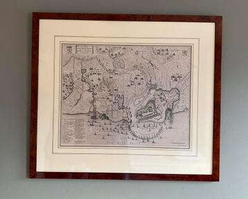 Oude stadskaart Geertruidenberg. beschikbaar voor biedingen