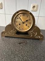 Antieke messing klok pendule mantelklok Chelsea Ship's Bell?, Antiek en Kunst, Ophalen of Verzenden