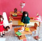 Vintage poppenhuis interieur meubels popjes retro 1:12, Ophalen of Verzenden, Gebruikt, Gebruiksvoorwerp