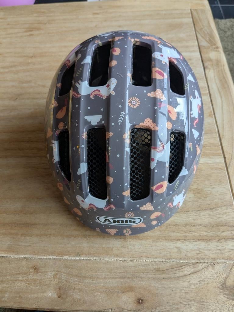 Baby fietshelm - ABUS Smiley 3.0, Fietsen en Brommers, Fietsaccessoires | Fietshelmen, Jongen of Meisje, Zo goed als nieuw, ABUS