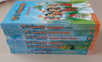 6 delen FC Oostwijk kinderboekenserie - zgan - vanaf 8 jaar beschikbaar voor biedingen
