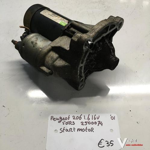 Peugeot 206 1.6 16v 5drs 2003 wagennr 2500074  Startmotor 05, Auto-onderdelen, Motor en Toebehoren, Gebruikt, Ophalen of Verzenden