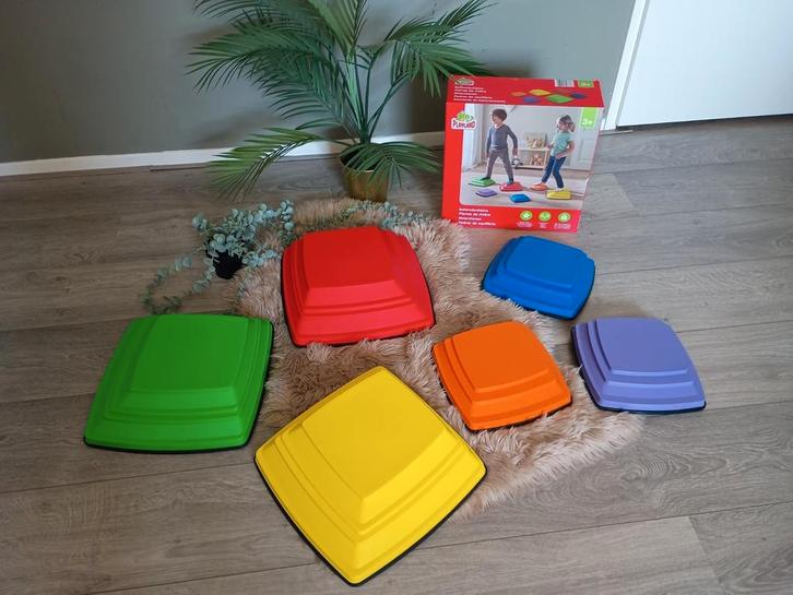 Rivier Stenen/ Balans blokken, Kinderen en Baby's, Speelgoed | Educatief en Creatief, Zo goed als nieuw, Ophalen of Verzenden
