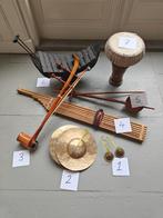 Diverse Thaise muziekinstrumenten, Ophalen, Gebruikt
