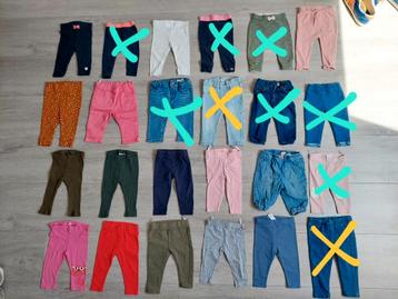 Broeken maat 68 meisje broekjes leggings spijkerbroek beschikbaar voor biedingen