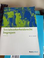 Socialezekerheidsrecht begrepen, Boeken, Ophalen of Verzenden, Beta, Zo goed als nieuw, HBO