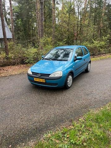 Opel Corsa 1.2 16V 3D 2001 Blauw