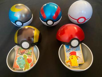 Grote pokeball pokemon bal tins verschillende kleuren blik beschikbaar voor biedingen