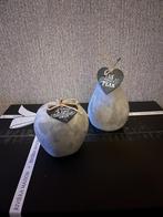 Te koop: stenen appel en peer Rivièra Maison,oude collectie, Huis en Inrichting, Woonaccessoires | Overige, Ophalen of Verzenden