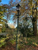 2x gietijzeren lantaarnpalen, Tuin en Terras, Buitenverlichting, Ophalen, Staande lamp, 50 tot 250 watt, IJzer