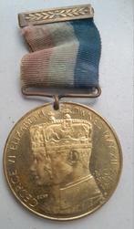 George & Elizabeth  Medaille 1937, Ophalen of Verzenden, Overige materialen, Buitenland