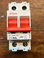 Attema ac23a hoofdschakelaar 2-polig 1 fase 230/400v 40a, Ophalen of Verzenden, Zo goed als nieuw, Overige typen
