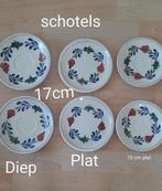 Boerenbont deel servies, Verzamelen, Porselein, Kristal en Bestek, Ophalen, Porselein, Kop en/of schotel