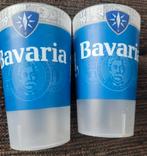 2 bavaria plastic drinkbekers bierglazen hard plastic, Ophalen of Verzenden, Zo goed als nieuw, Glas of Glazen, Bavaria