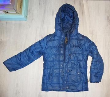 Blauwe winterjas of tussenjas - maat 128 beschikbaar voor biedingen