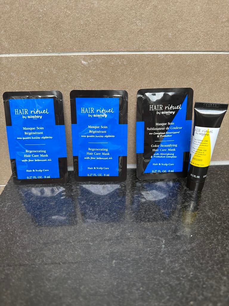 Sisley Hair Rituel Proefmonsters, Sieraden, Tassen en Uiterlijk, Uiterlijk | Haarverzorging, Ophalen of Verzenden, Nieuw, Haarverzorger of -hersteller