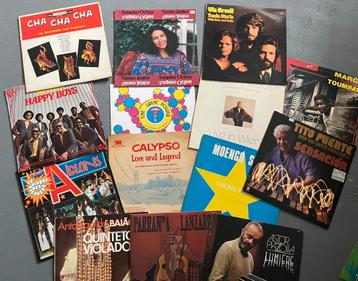 30+ verzameling lp's wereldmuziek Soca calypso vinyl elpees beschikbaar voor biedingen