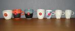 7 Douwe Egberts koffie kopjes - DE, Huis en Inrichting, Ophalen of Verzenden, Zo goed als nieuw, Overige stijlen, Kop(pen) en/of Schotel(s)