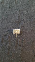 FNV speldje zilver, Verzamelen, Verzenden, Zo goed als nieuw, Overige onderwerpen, Speldje of Pin