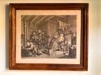 3 Etsen - W Hogarth, Antiek en Kunst, Kunst | Etsen en Gravures, Ophalen
