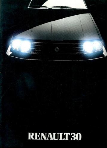 Folder Renault 30 1984 beschikbaar voor biedingen