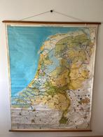 Tweede wandkaart van Nederland, Ophalen of Verzenden, Aardrijkskunde