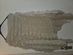 Poncho, Ophalen of Verzenden, Zo goed als nieuw, Maat 46/48 (XL) of groter, Wit