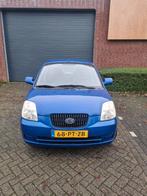 Kia Picanto 1.1 48KW/65PS 2004 Blauw, Auto's, Stof, 4 cilinders, Origineel Nederlands, Handgeschakeld