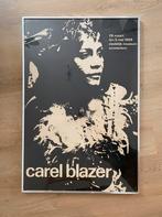 Poster Carel Blazer Stedelijk museum 1968 framed, Ophalen, Rechthoekig Staand, Met lijst, Zo goed als nieuw