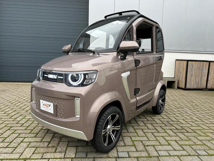 Rijbewijs vrije auto LITHIUM 80KM bereik 45km, 2 jr garantie, Diversen, Brommobielen en Scootmobielen, Nieuw, Canta, 46 km of meer