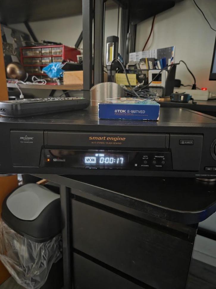 Sony videorecorder SLV-SE650 met A.B., Audio, Tv en Foto, Videospelers, Zo goed als nieuw, VHS-speler of -recorder, Ophalen of Verzenden