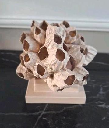 Mooi beige ornament zeepokken cluster vakkenkast chique  beschikbaar voor biedingen