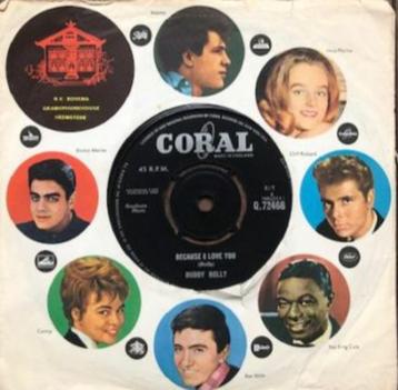 Single van Buddy Holly      Coral   Q.72466   beschikbaar voor biedingen