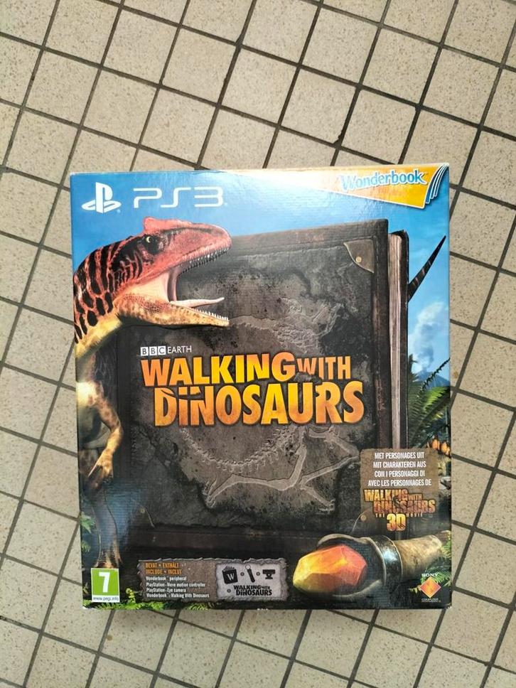 Walking with Dinosaurs Wonderbook PS3 Compleet, Spelcomputers en Games, Games | Sony PlayStation 3, Zo goed als nieuw, Avontuur en Actie