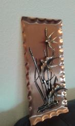 mooi leuk uitgevoerd rood koperen design sierstuk/schilderij, Ophalen of Verzenden